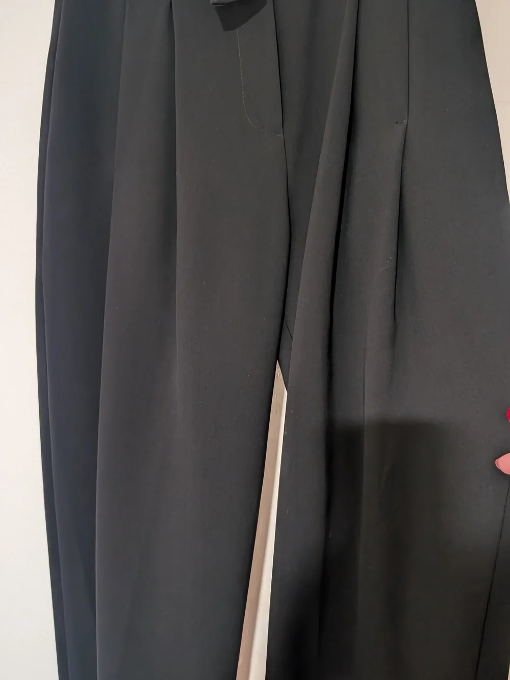 Kaos Women's Black Dress Trousers - Sleek Straight Leg